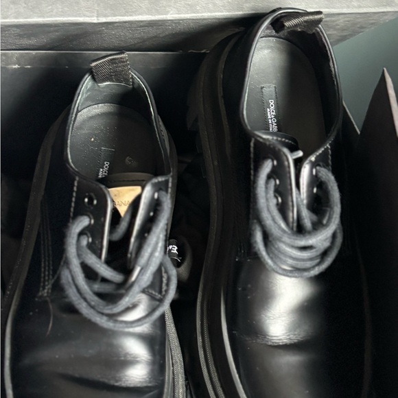 Dolce&Gabbana CALFSKIN HI-TREKKING DERBY SHOES - Picture 4 of 8